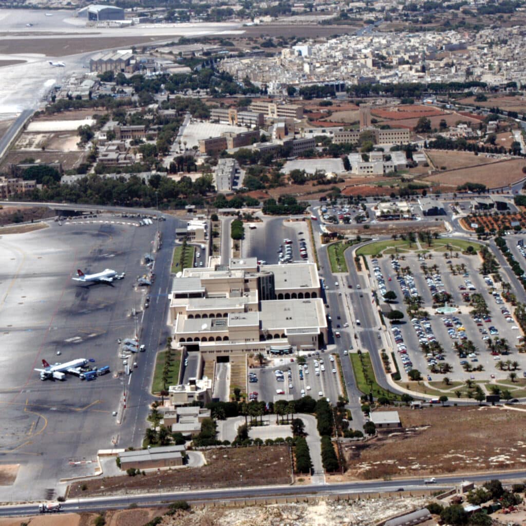 Malta International Airport Aerial View1