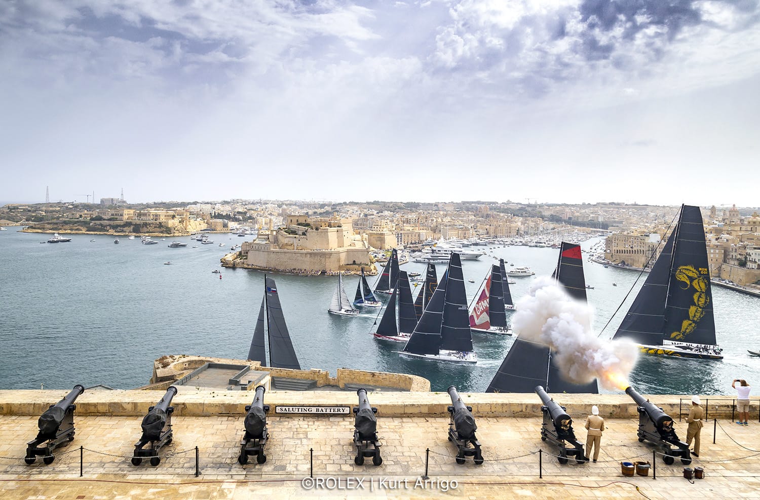 2024 Rolex Middle Sea Race Start