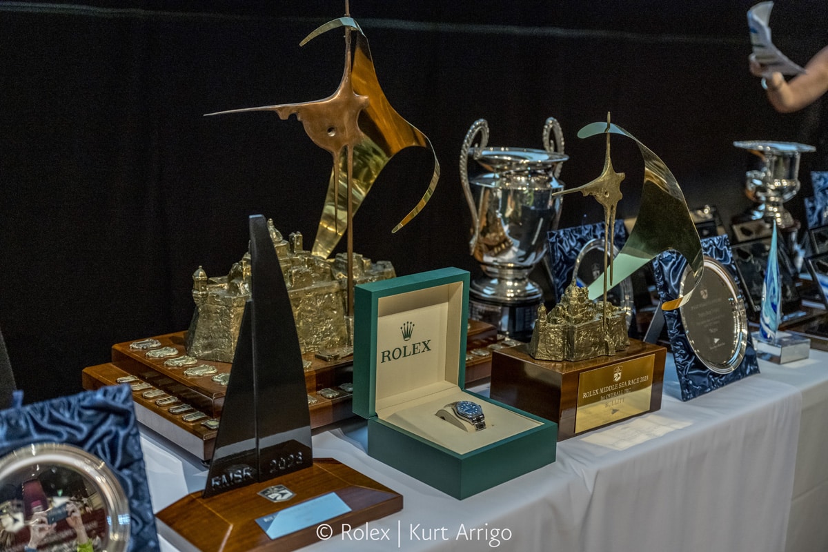 2023 | Rolex Middle Sea Race Trophy Prize Giving