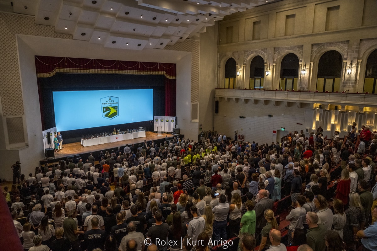 2023 | Rolex Middle Sea Race Trophy Prize Giving