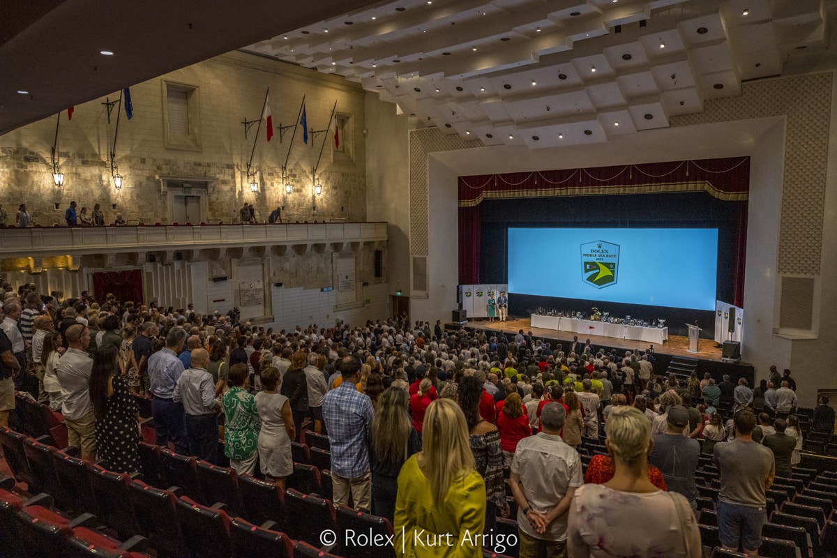 2023 | Rolex Middle Sea Race Trophy Prize Giving