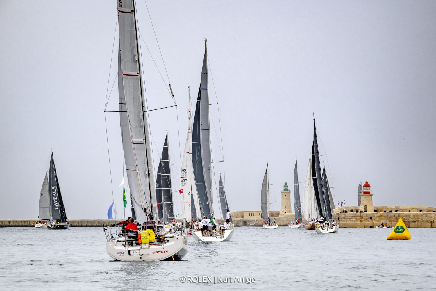 2023 | Rolex Middle Sea Race Start – Day 1