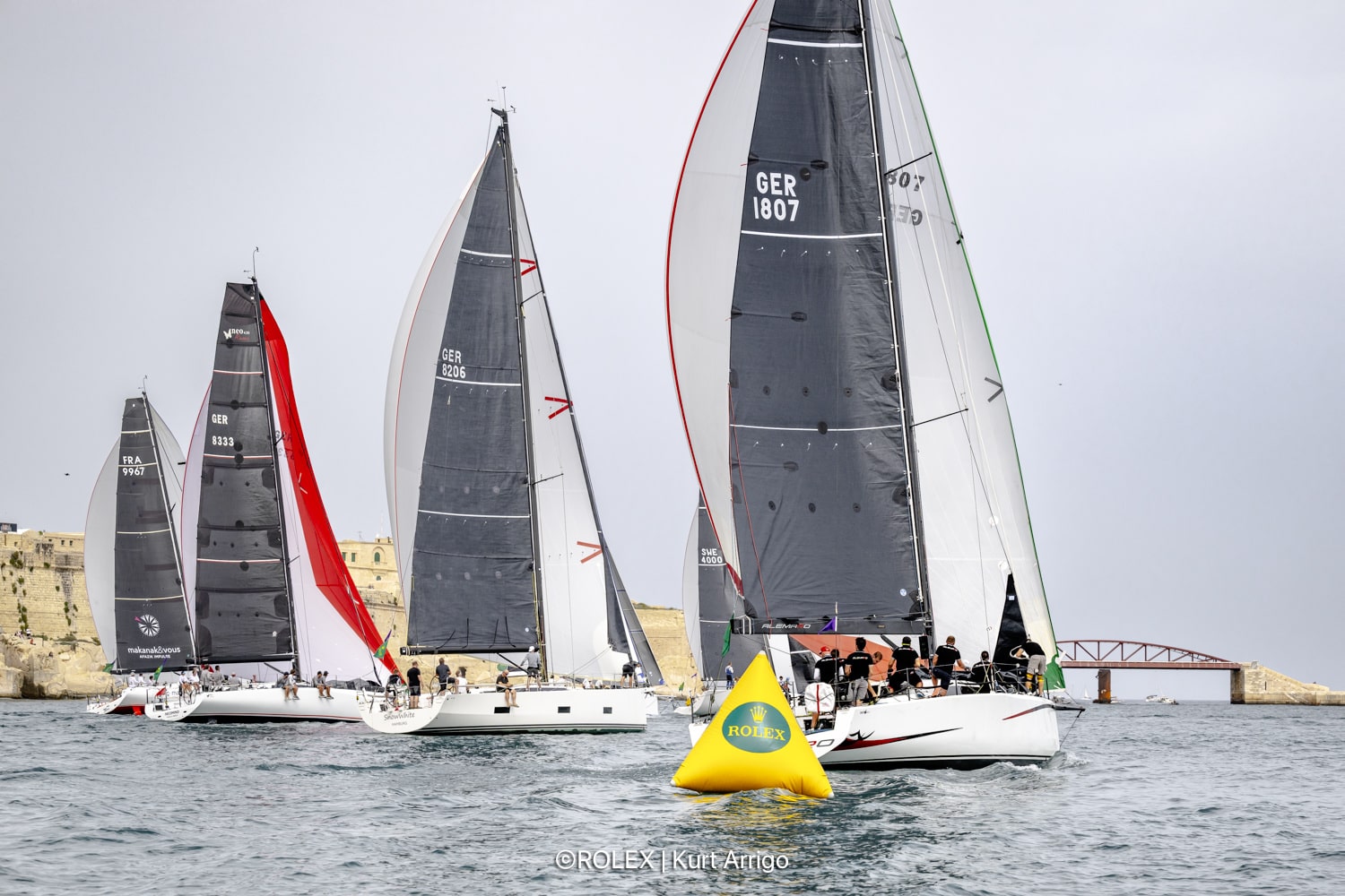 2023 | Rolex Middle Sea Race Start – Day 1