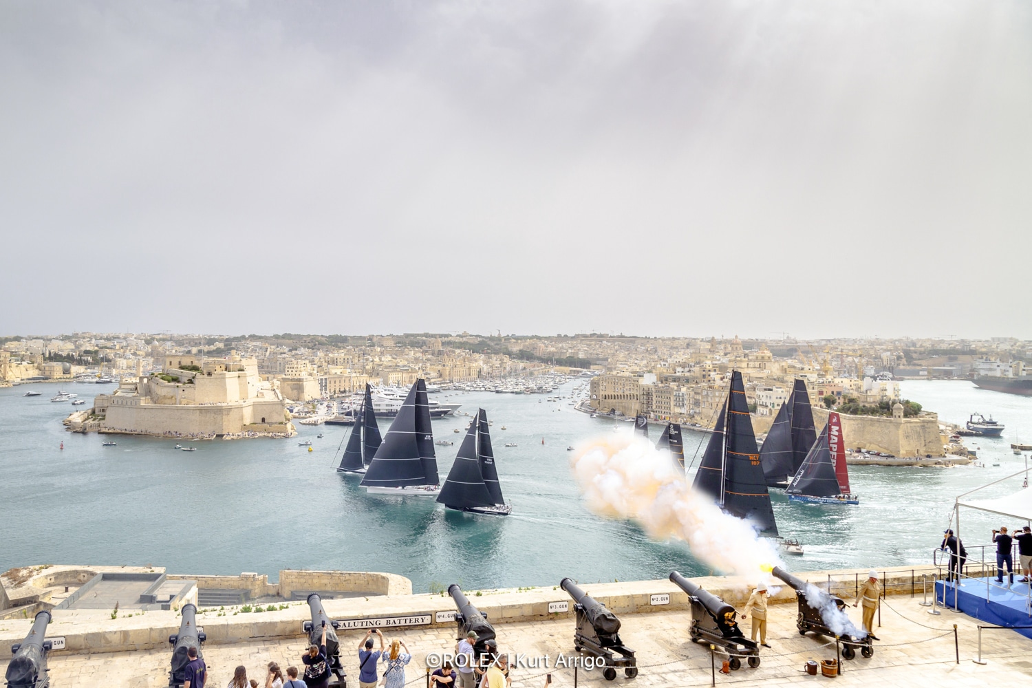 2023 | Rolex Middle Sea Race Start – Day 1