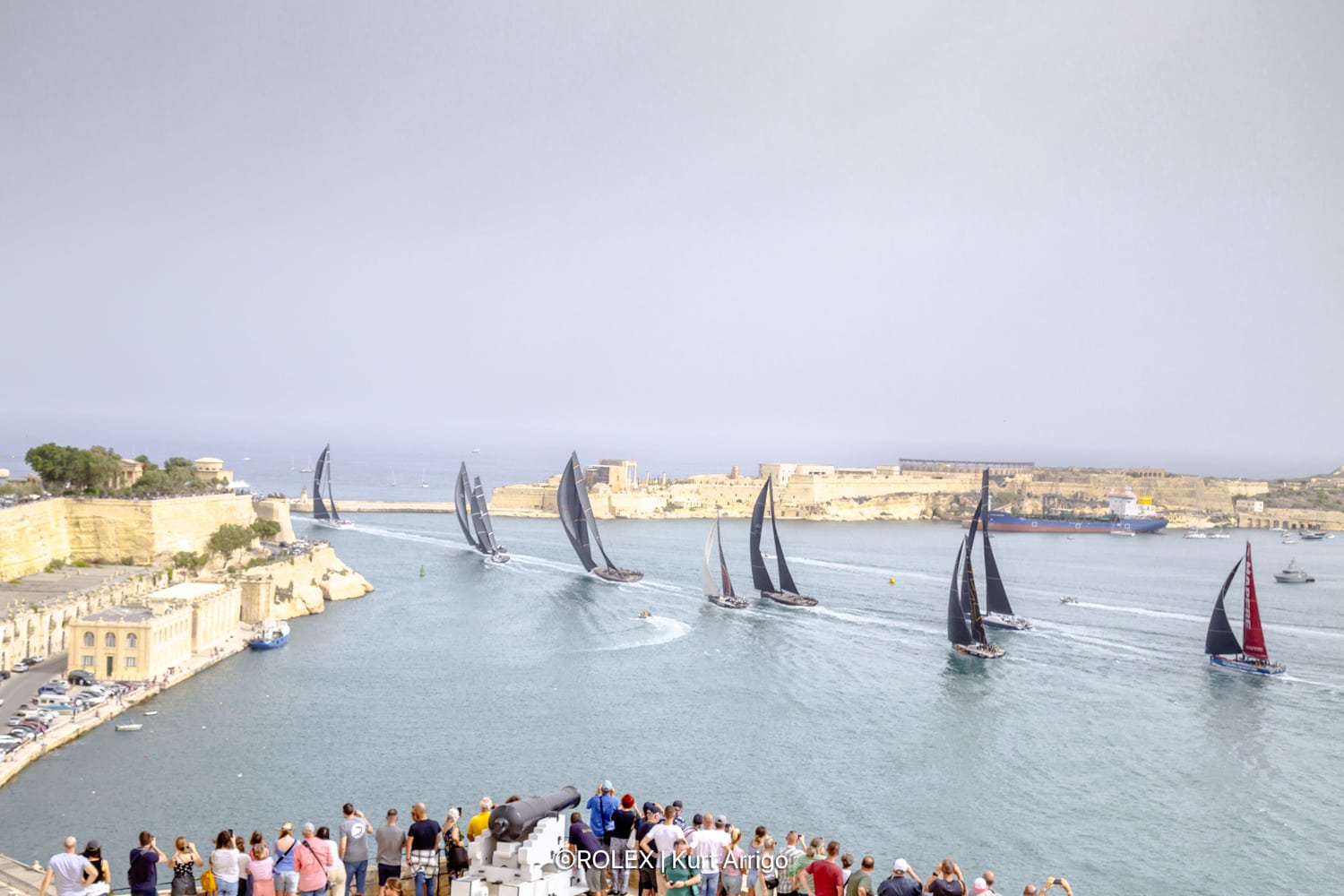 2023 | Rolex Middle Sea Race Start – Day 1