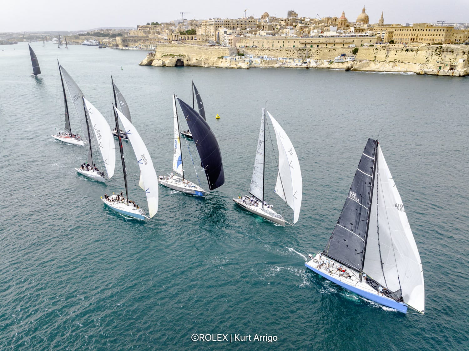 2023 | Rolex Middle Sea Race Start – Day 1