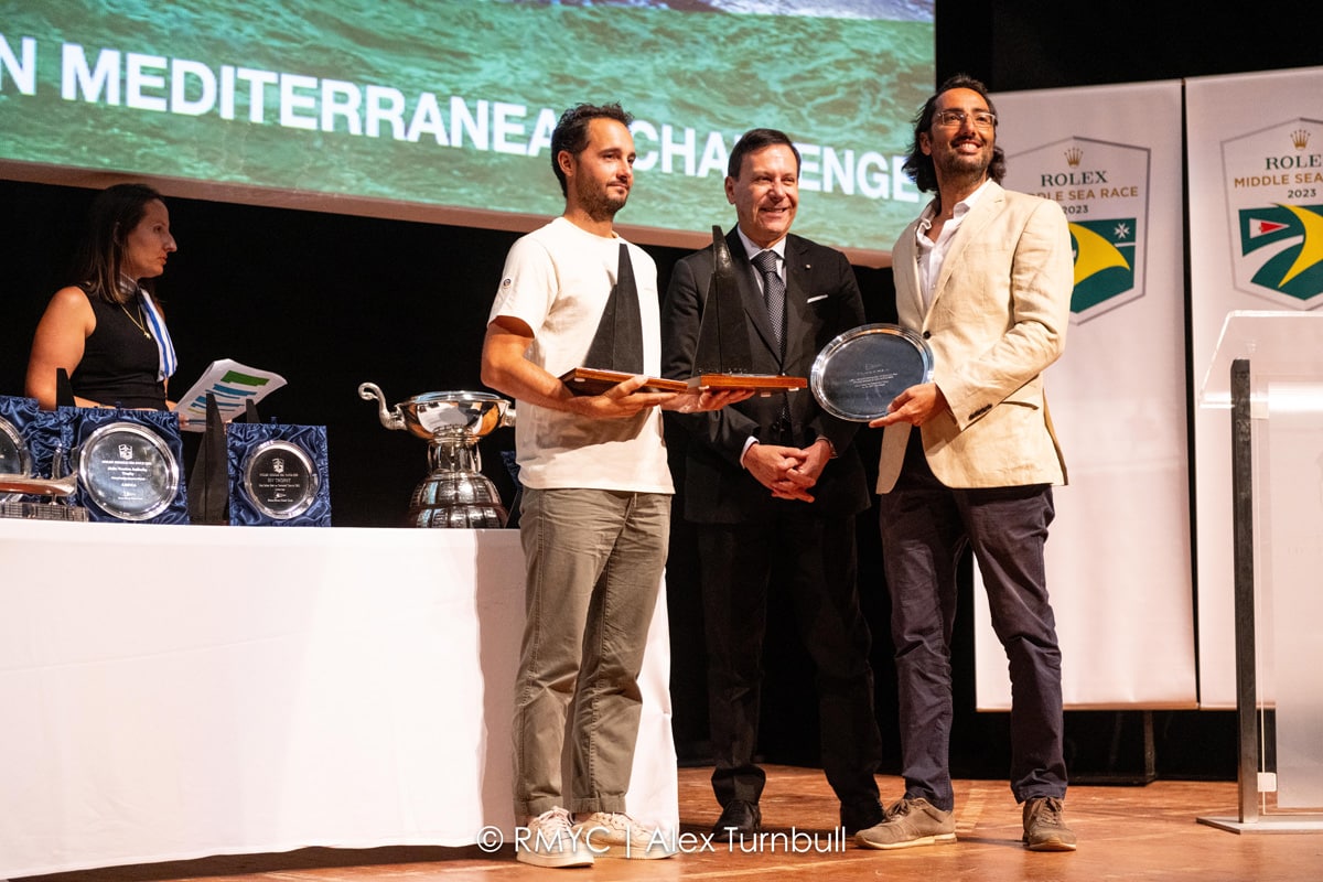 2023 | Rolex Middle Sea Race Trophy Winners