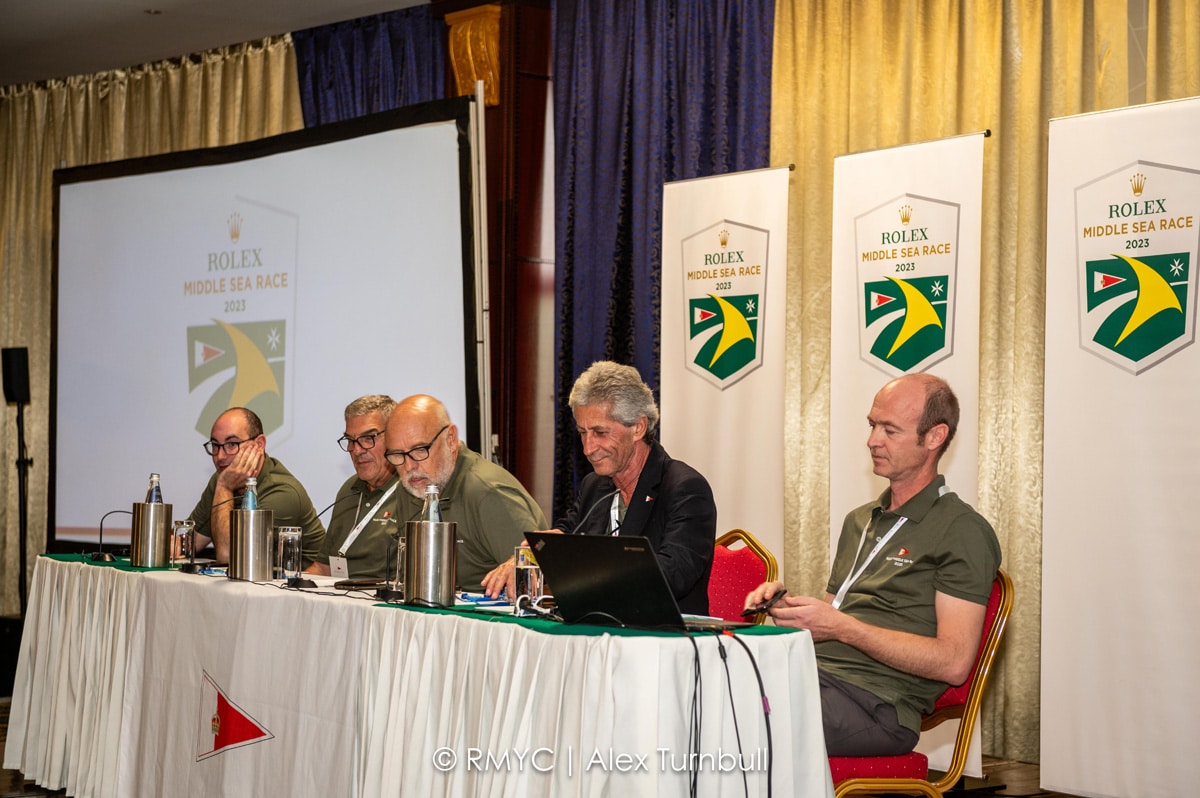 2023 | Rolex Middle Sea Race Skippers’ Briefing