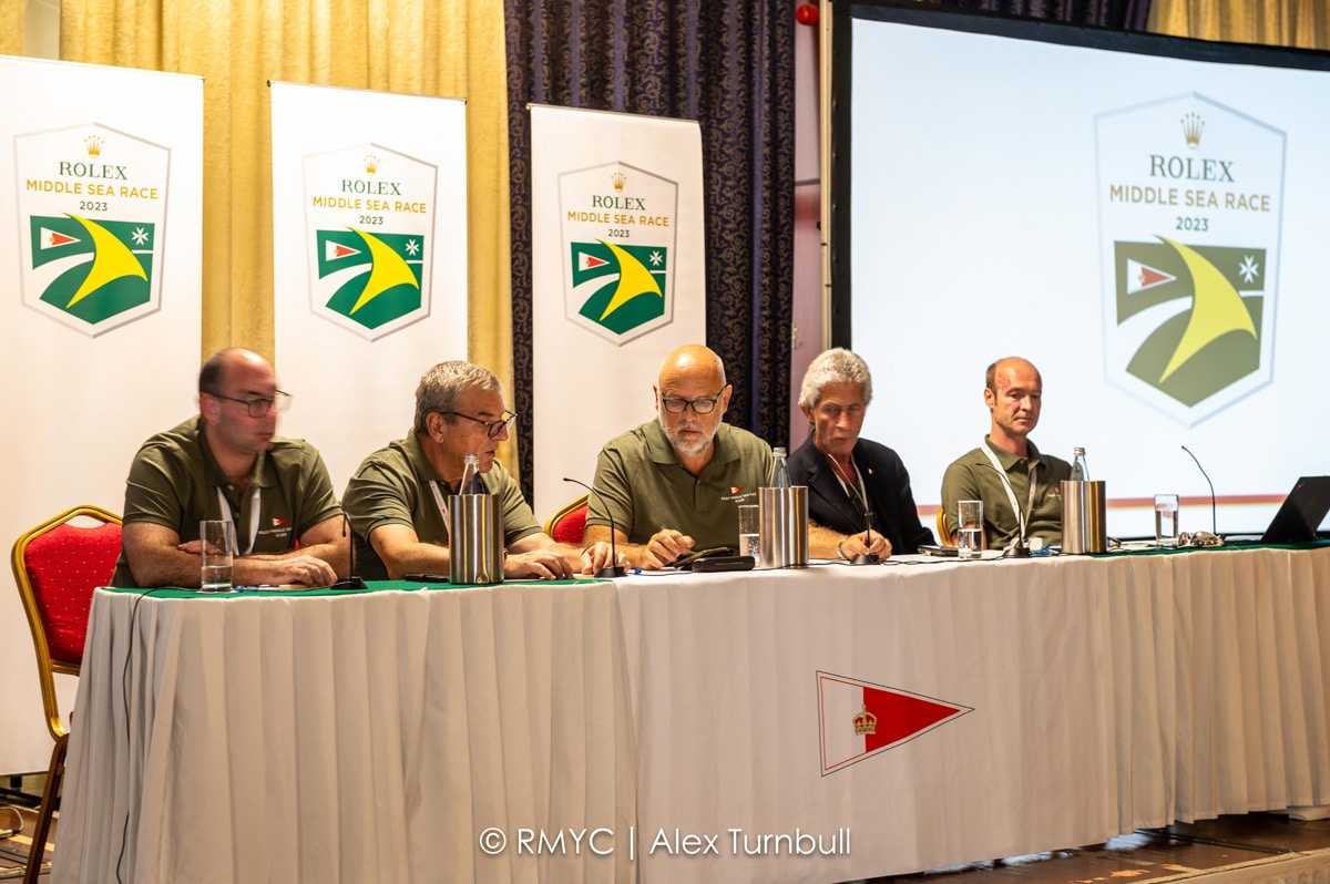 2023 | Rolex Middle Sea Race Skippers’ Briefing