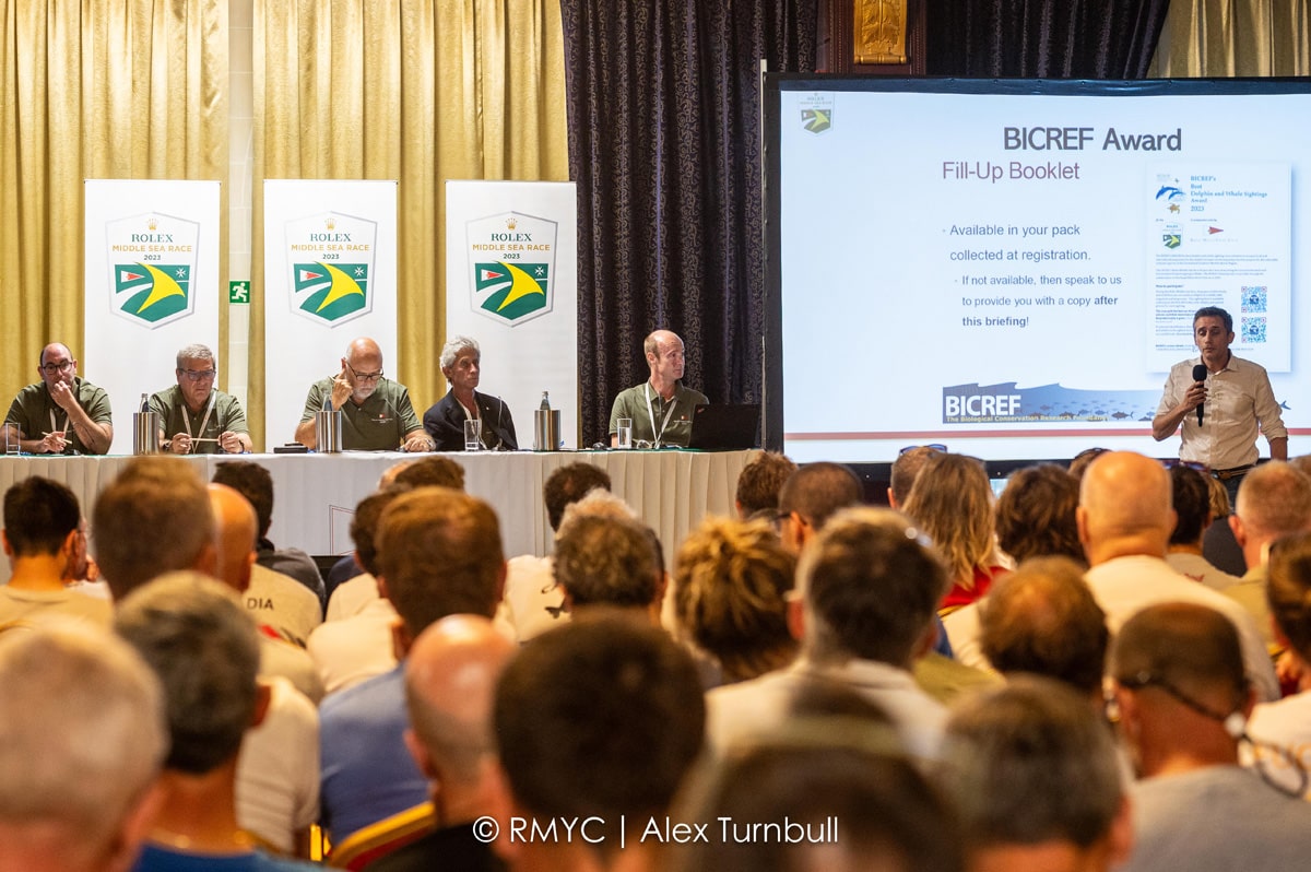 2023 | Rolex Middle Sea Race Skippers’ Briefing