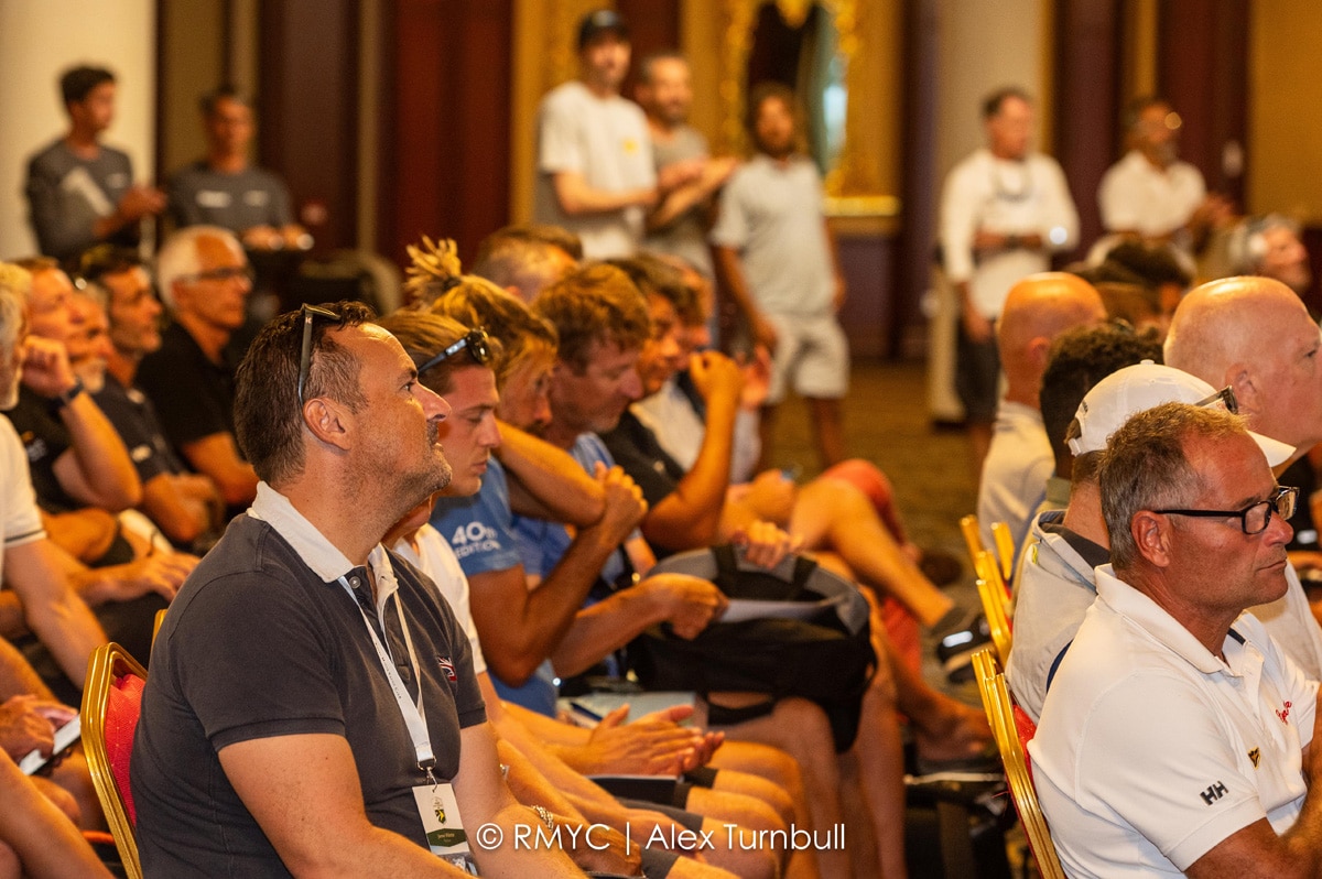 2023 | Rolex Middle Sea Race Skippers’ Briefing