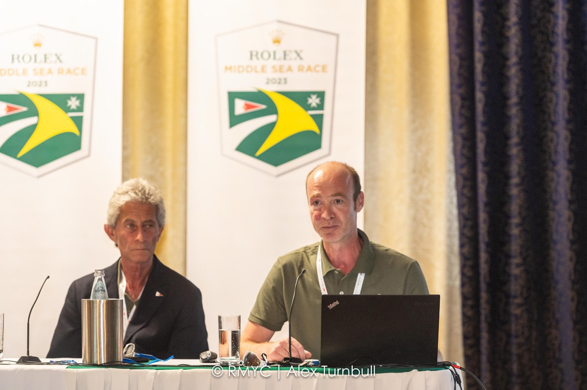 2023 | Rolex Middle Sea Race Skippers’ Briefing