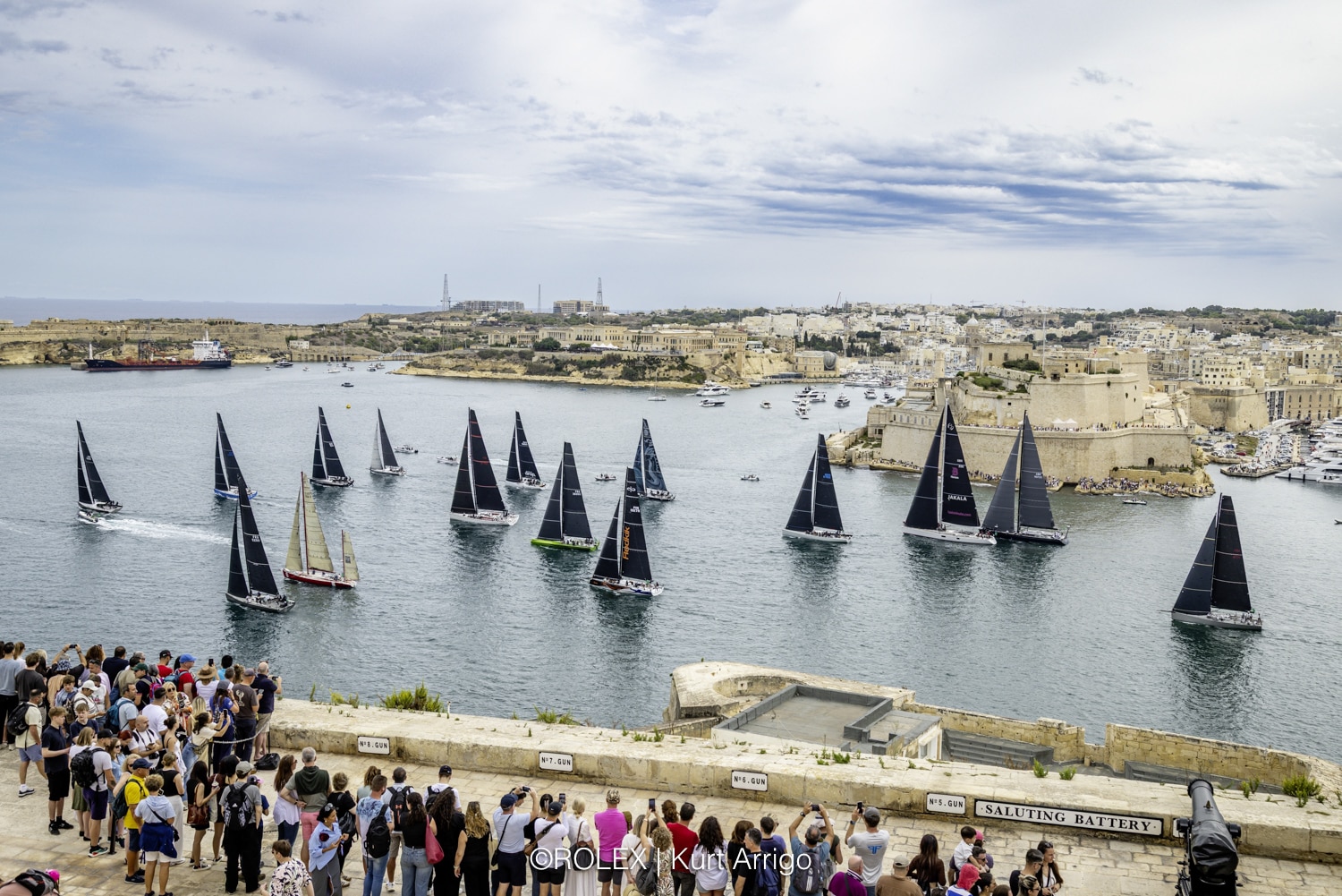 2025 | Rolex Middle Sea Race Start